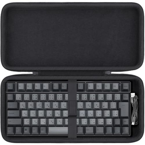 【収納ケース】REALFORCE RC1 キーボード 70% C1HJ13/C1HK13 ブラック収納ケース（ケースのみ）-Aenllosi